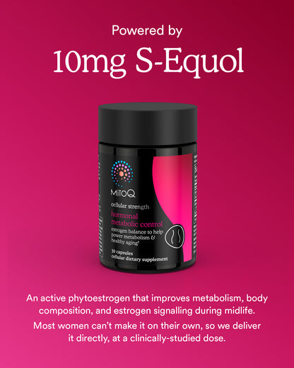 MitoQ hormonal metabolic control