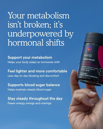 MitoQ hormonal metabolic control